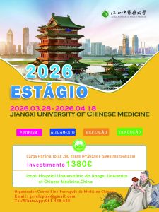 Estágio na Jiangxi University of Chinese Medicine,China (2026)